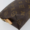 LOUIS VUITTON Monogram Pochette Cosmetic PM Pouch M43998 LV Auth BA8139-11