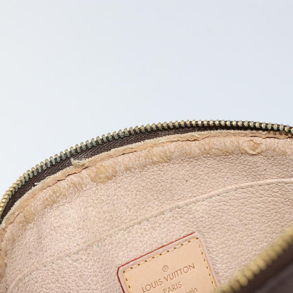 LOUIS VUITTON Monogram Pochette Cosmetic PM Pouch M43998 LV Auth BA8139
