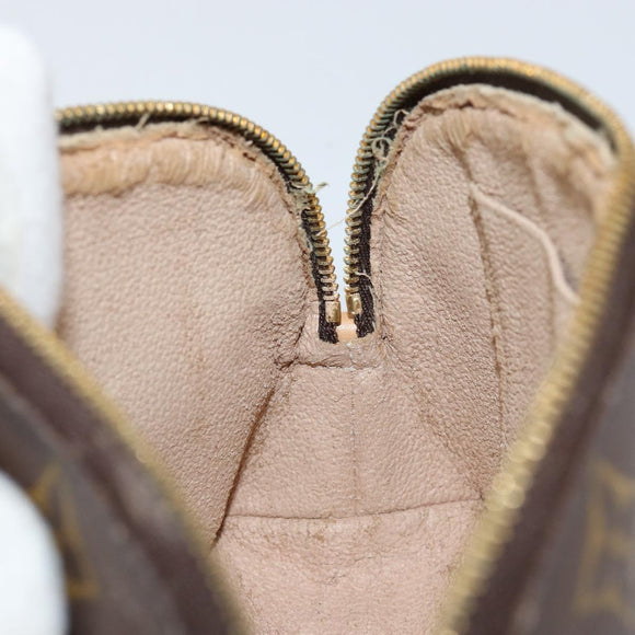 LOUIS VUITTON Monogram Pochette Cosmetic PM Pouch M43998 LV Auth BA8139