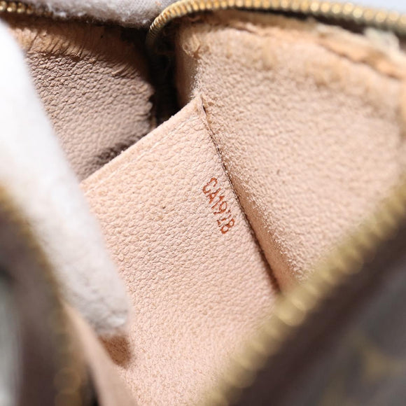 LOUIS VUITTON Monogram Pochette Cosmetic PM Pouch M43998 LV Auth BA8139
