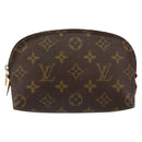 LOUIS VUITTON Monogram Pochette Cosmetic PM Pouch M43998 LV Auth BA8139-2