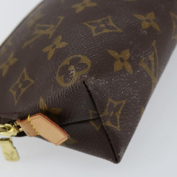 LOUIS VUITTON Monogram Pochette Cosmetic PM Pouch M43998 LV Auth BA8139