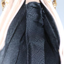 BALLY Quilted Shoulder Bag Leather Beige Gold Auth BA814-18