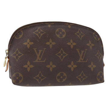 LOUIS VUITTON Monogram Pochette Cosmetic PM Pouch M43998 LV Auth BA8140