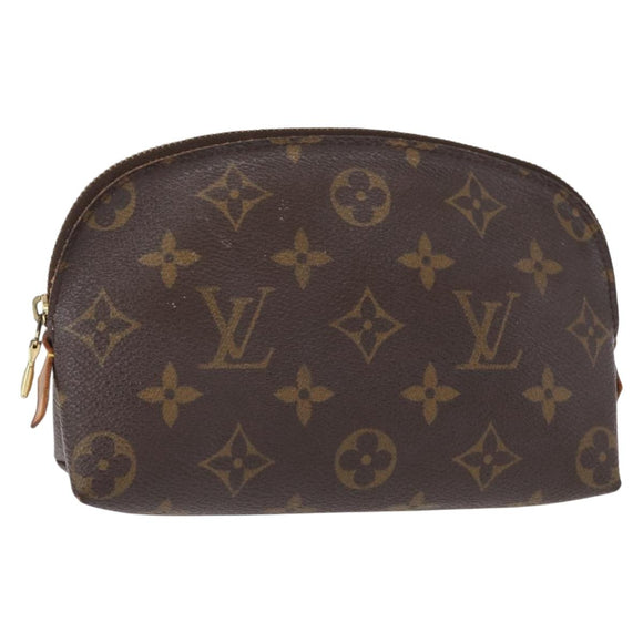 LOUIS VUITTON Monogram Pochette Cosmetic PM Pouch M43998 LV Auth BA8140