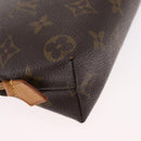 LOUIS VUITTON Monogram Pochette Cosmetic PM Pouch M43998 LV Auth BA8140-15