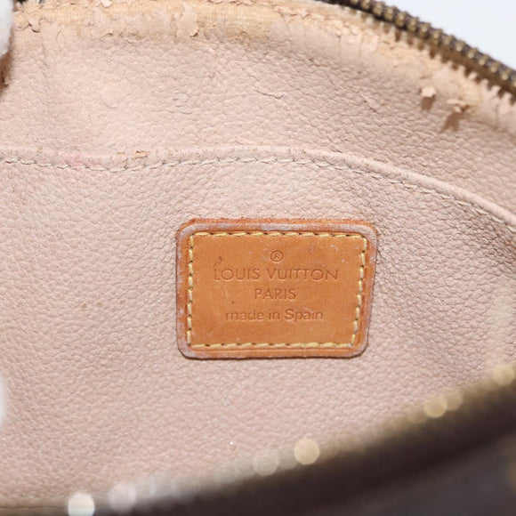 LOUIS VUITTON Monogram Pochette Cosmetic PM Pouch M43998 LV Auth BA8140