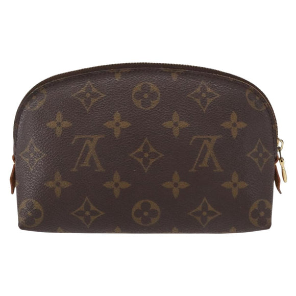 LOUIS VUITTON Monogram Pochette Cosmetic PM Pouch M43998 LV Auth BA8140