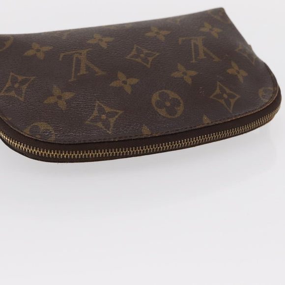 LOUIS VUITTON Monogram Pochette Cosmetic PM Pouch M43998 LV Auth BA8140