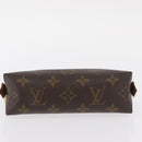 LOUIS VUITTON Monogram Pochette Cosmetic PM Pouch M43998 LV Auth BA8140-6