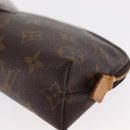 LOUIS VUITTON Monogram Pochette Cosmetic PM Pouch M43998 LV Auth BA8140-14