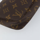 LOUIS VUITTON Monogram Pochette Accessoires Pouch M51980 LV Auth BA8144-17