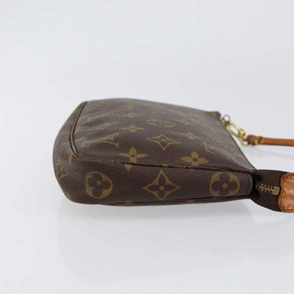 LOUIS VUITTON Monogram Pochette Accessoires Pouch M51980 LV Auth BA8144