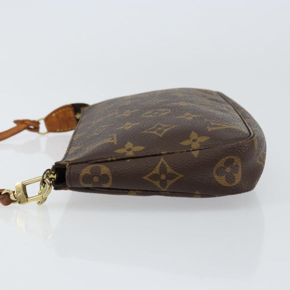 LOUIS VUITTON Monogram Pochette Accessoires Pouch M51980 LV Auth BA8144