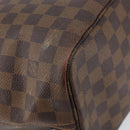 LOUIS VUITTON Damier Ebene Neverfull MM Tote Bag N51105 LV Auth BA8149-8
