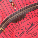 LOUIS VUITTON Damier Ebene Neverfull MM Tote Bag N51105 LV Auth BA8149-19