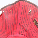 LOUIS VUITTON Damier Ebene Neverfull MM Tote Bag N51105 LV Auth BA8149-21