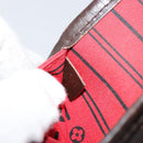 LOUIS VUITTON Damier Ebene Neverfull MM Tote Bag N51105 LV Auth BA8149-12