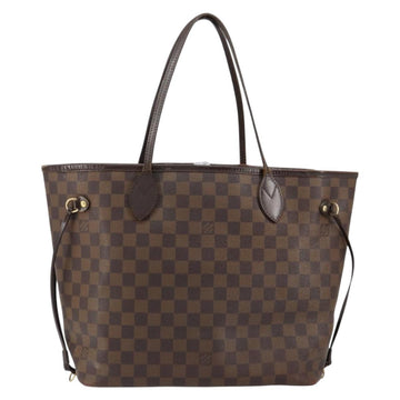 LOUIS VUITTON Damier Ebene Neverfull MM Tote Bag N51105 LV Auth BA8149 - 0
