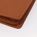 LOUIS VUITTON Epi Serviette Conseiller Briefcase Zipangu Gold M54428 Auth BA8150-10