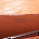LOUIS VUITTON Epi Serviette Conseiller Briefcase Zipangu Gold M54428 Auth BA8150-16