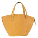 LOUIS VUITTON Epi Saint Jacques Hand Bag Yellow M52279 LV Auth BA8151-1