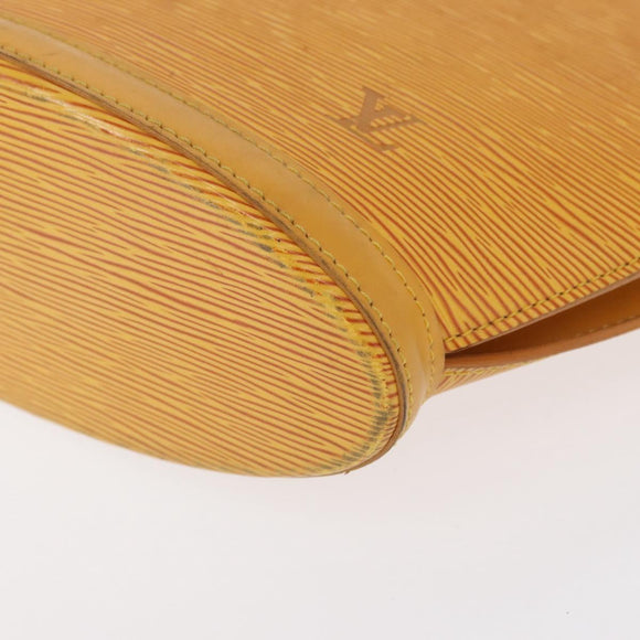 LOUIS VUITTON Epi Saint Jacques Hand Bag Yellow M52279 LV Auth BA8151