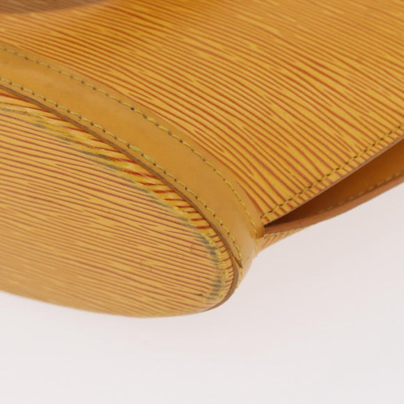LOUIS VUITTON Epi Saint Jacques Hand Bag Yellow M52279 LV Auth BA8151