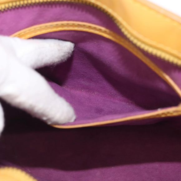 LOUIS VUITTON Epi Saint Jacques Hand Bag Yellow M52279 LV Auth BA8151