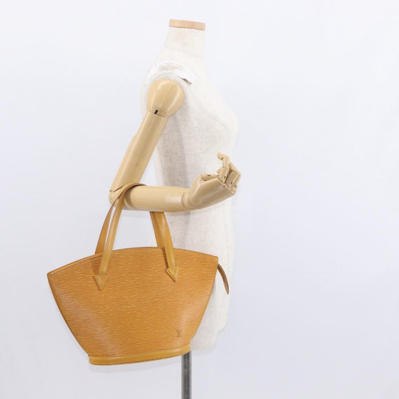 LOUIS VUITTON Epi Saint Jacques Hand Bag Yellow M52279 LV Auth BA8151