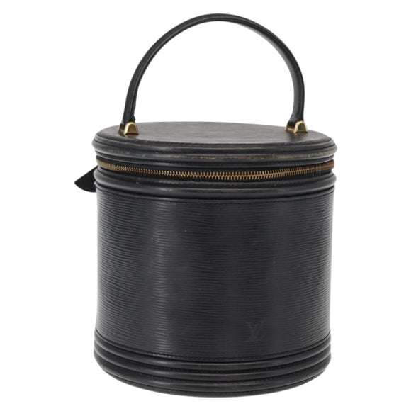 LOUIS VUITTON Epi Cannes Hand Bag Black M48032 LV Auth BA8152
