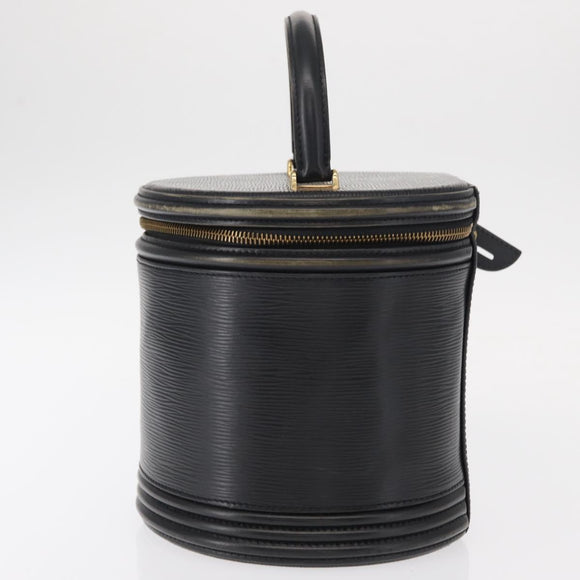 LOUIS VUITTON Epi Cannes Hand Bag Black M48032 LV Auth BA8152