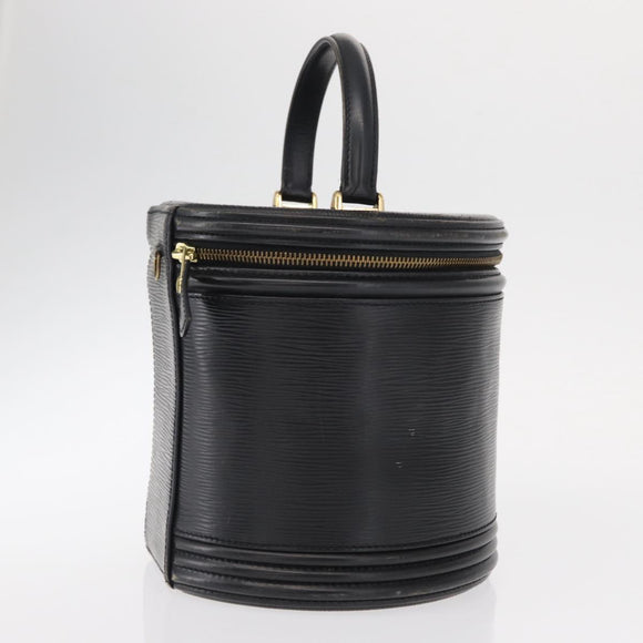 LOUIS VUITTON Epi Cannes Hand Bag Black M48032 LV Auth BA8152
