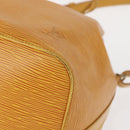 LOUIS VUITTON Epi Petit Noe Shoulder Bag Yellow M44109 LV Auth BA8153-14