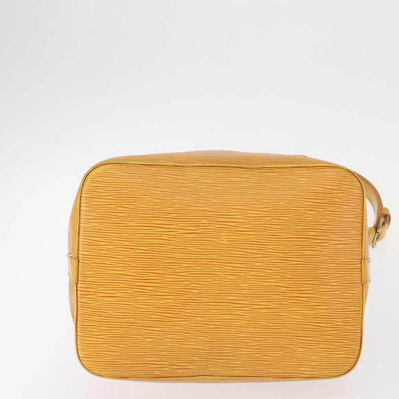 LOUIS VUITTON Epi Petit Noe Shoulder Bag Yellow M44109 LV Auth BA8153