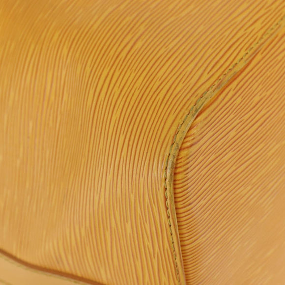 LOUIS VUITTON Epi Petit Noe Shoulder Bag Yellow M44109 LV Auth BA8154