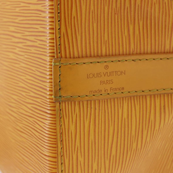 LOUIS VUITTON Epi Petit Noe Shoulder Bag Yellow M44109 LV Auth BA8154