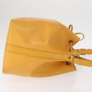 LOUIS VUITTON Epi Petit Noe Shoulder Bag Yellow M44109 LV Auth BA8154-3
