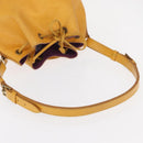 LOUIS VUITTON Epi Petit Noe Shoulder Bag Yellow M44109 LV Auth BA8154-7