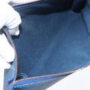 LOUIS VUITTON Epi Pochette Accessoires Pouch Blue M52985 LV Auth BA8155-11