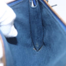 LOUIS VUITTON Epi Pochette Accessoires Pouch Blue M52985 LV Auth BA8155-20