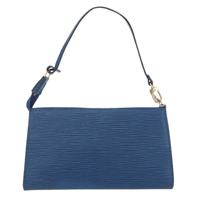 LOUIS VUITTON Epi Pochette Accessoires Pouch Blue M52985 LV Auth BA8155 - 0
