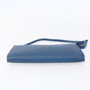 LOUIS VUITTON Epi Pochette Accessoires Pouch Blue M52985 LV Auth BA8155-5
