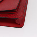 LOUIS VUITTON Epi Monceau 28 Hand Bag Red M40783 LV Auth BA8156-9