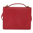 LOUIS VUITTON Epi Monceau 28 Hand Bag Red M40783 LV Auth BA8156-2