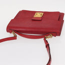 LOUIS VUITTON Epi Monceau 28 Hand Bag Red M40783 LV Auth BA8156-6