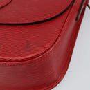 LOUIS VUITTON Epi Saint Cloud GM Shoulder Bag Red M52197 LV Auth BA8157-10