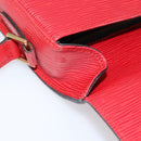 LOUIS VUITTON Epi Saint Cloud GM Shoulder Bag Red M52197 LV Auth BA8157-17