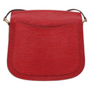 LOUIS VUITTON Epi Saint Cloud GM Shoulder Bag Red M52197 LV Auth BA8157-3