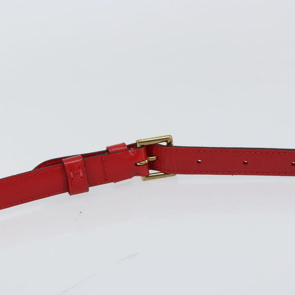 LOUIS VUITTON Epi Saint Cloud GM Shoulder Bag Red M52197 LV Auth BA8157